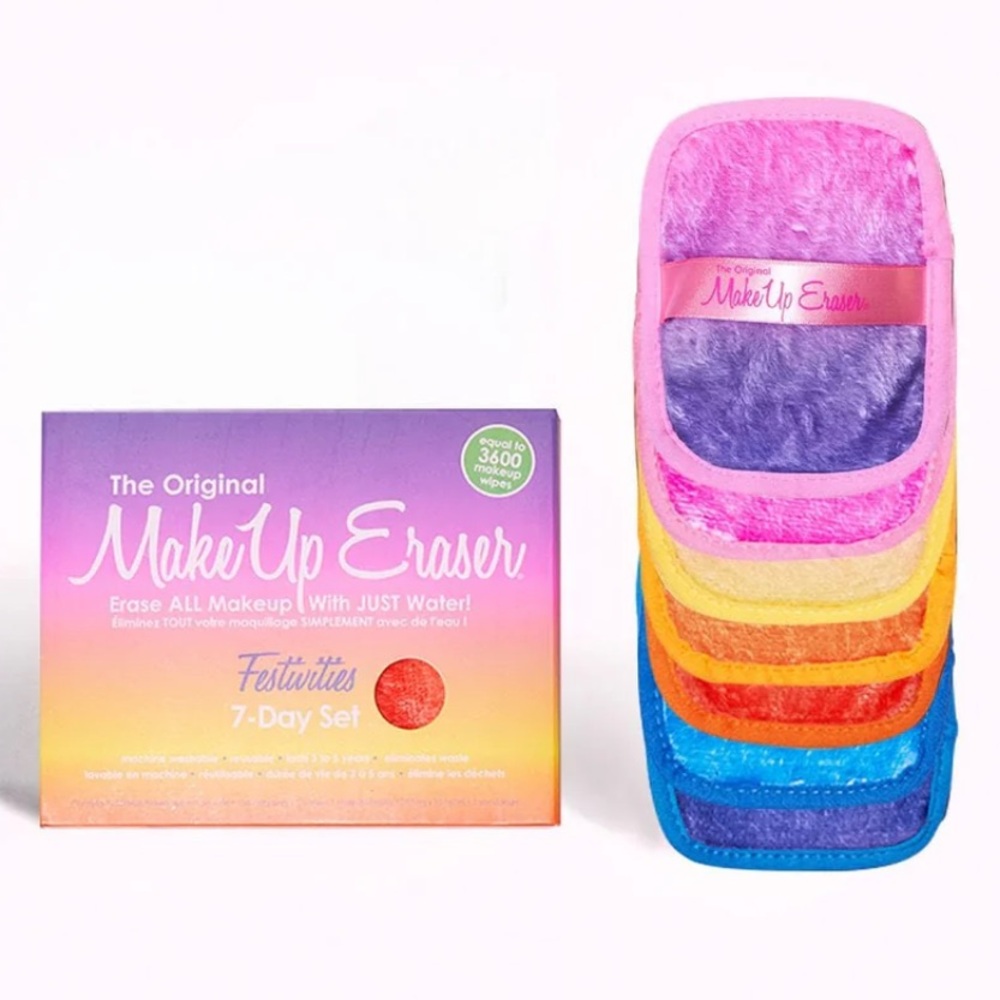 NIB Festivities Original Makeup Eraser Set